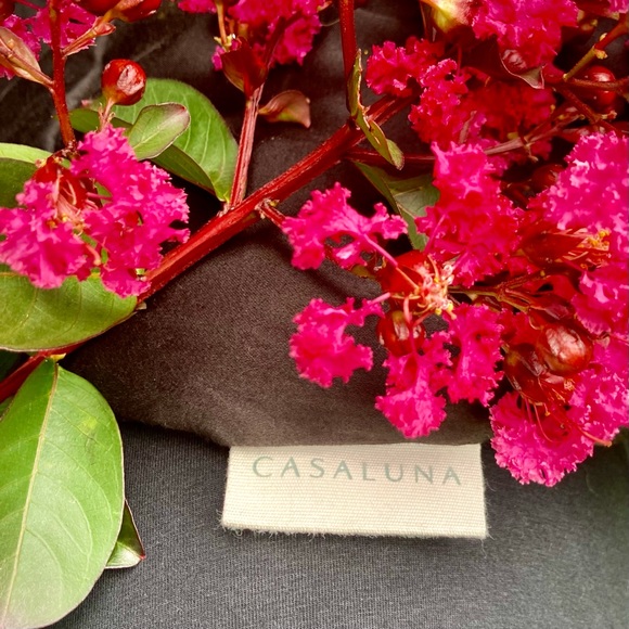 Casaluna Target black linen blend Queen size comforter - Picture 3 of 9